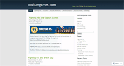 Desktop Screenshot of oozlumgames.com